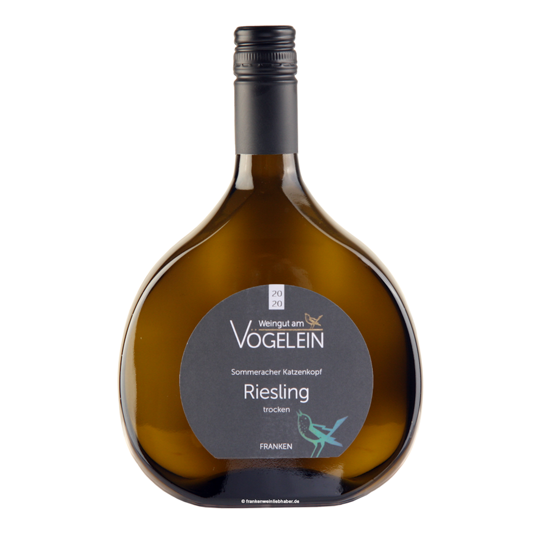 Weingut am Vögelein Sommerach Katzenkopf Riesling Spätlese trocken im Bocksbeutel