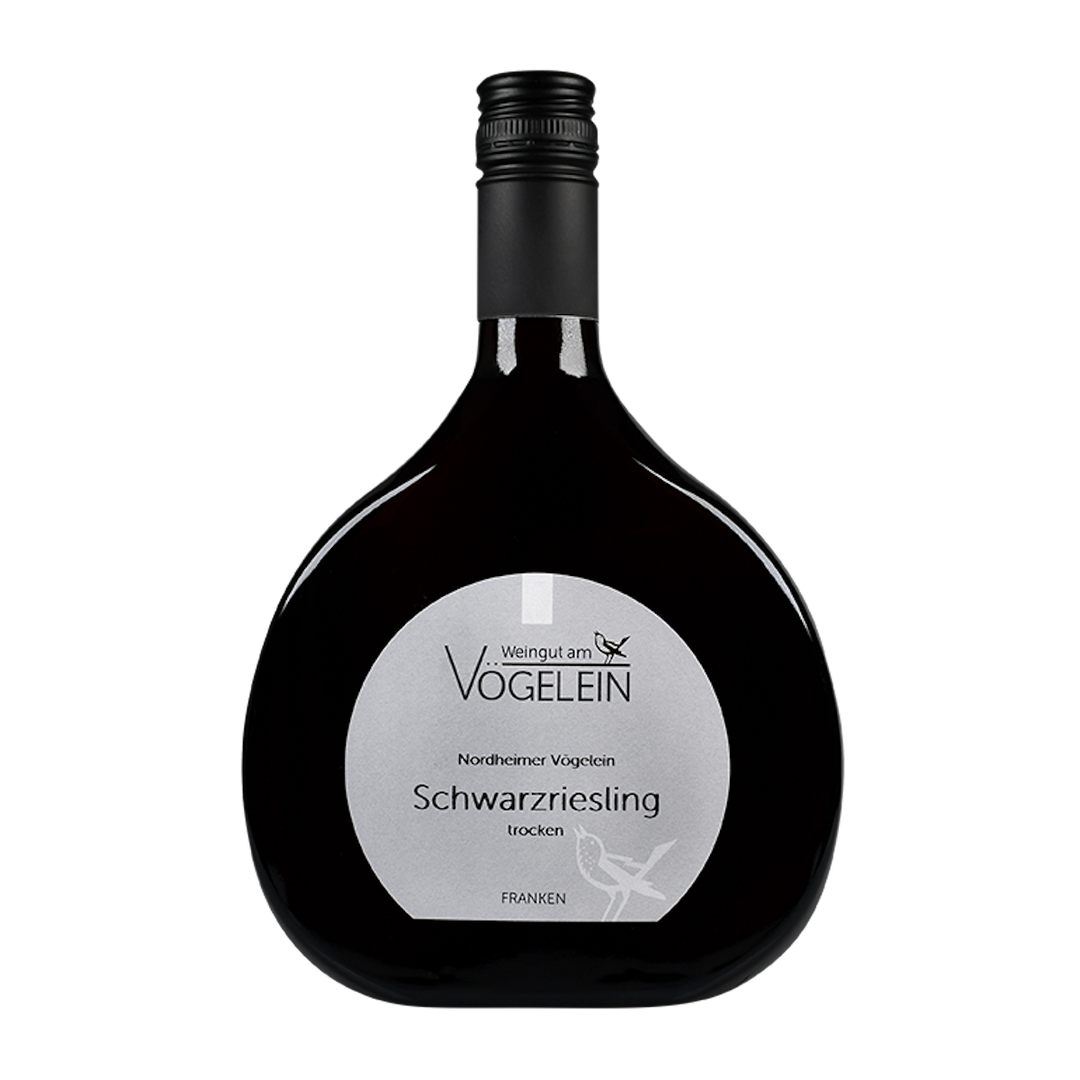 Weingut am Vögelein Nordheim Schwarzriesling trocken im Bocksbeutel