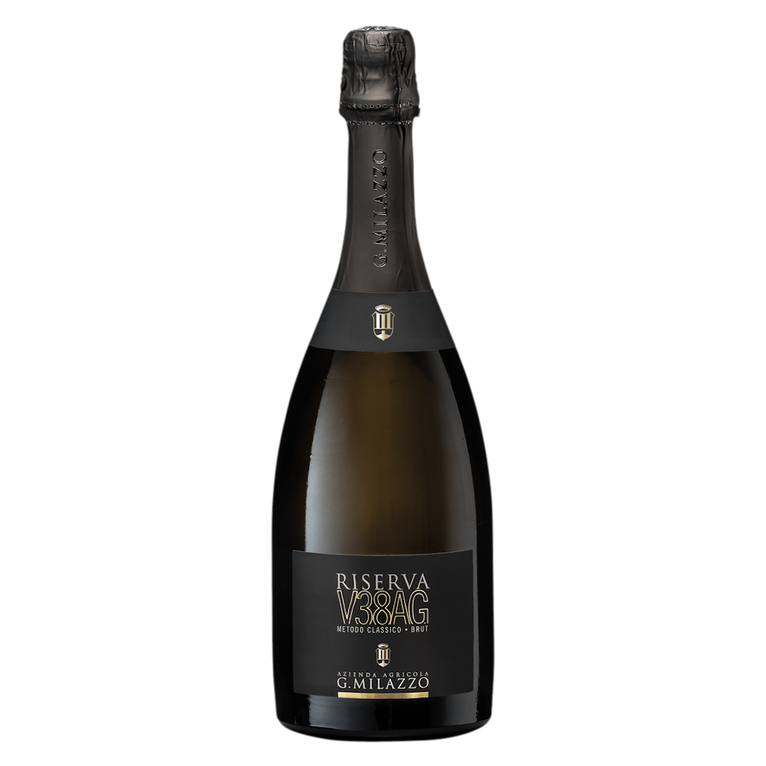 Milazzo Vino Spumante Riserva V38AG Metodo Classico Brut