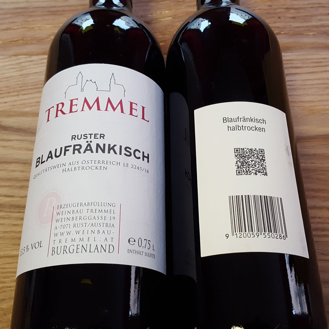 Tremmel Ruster Blaufränkisch halbtrocken