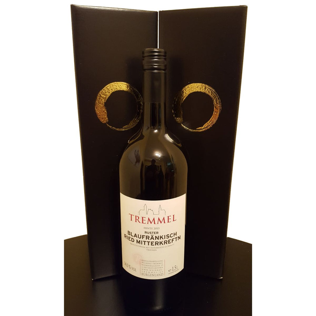 Tremmel Blaufränkisch Ried Mitterkräftn Magnumflasche Jahrgang 2015