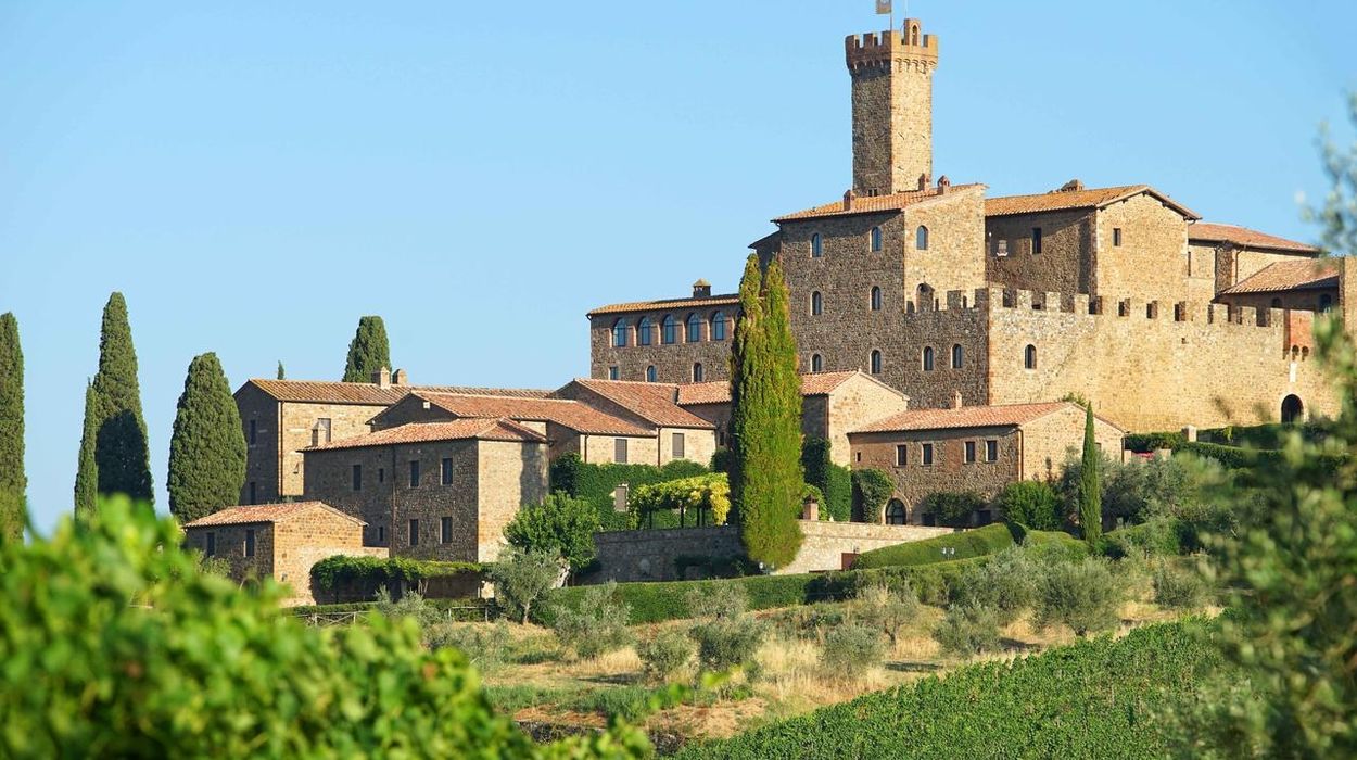 Castello Banfi - Weingut in der Toskana (Italien)