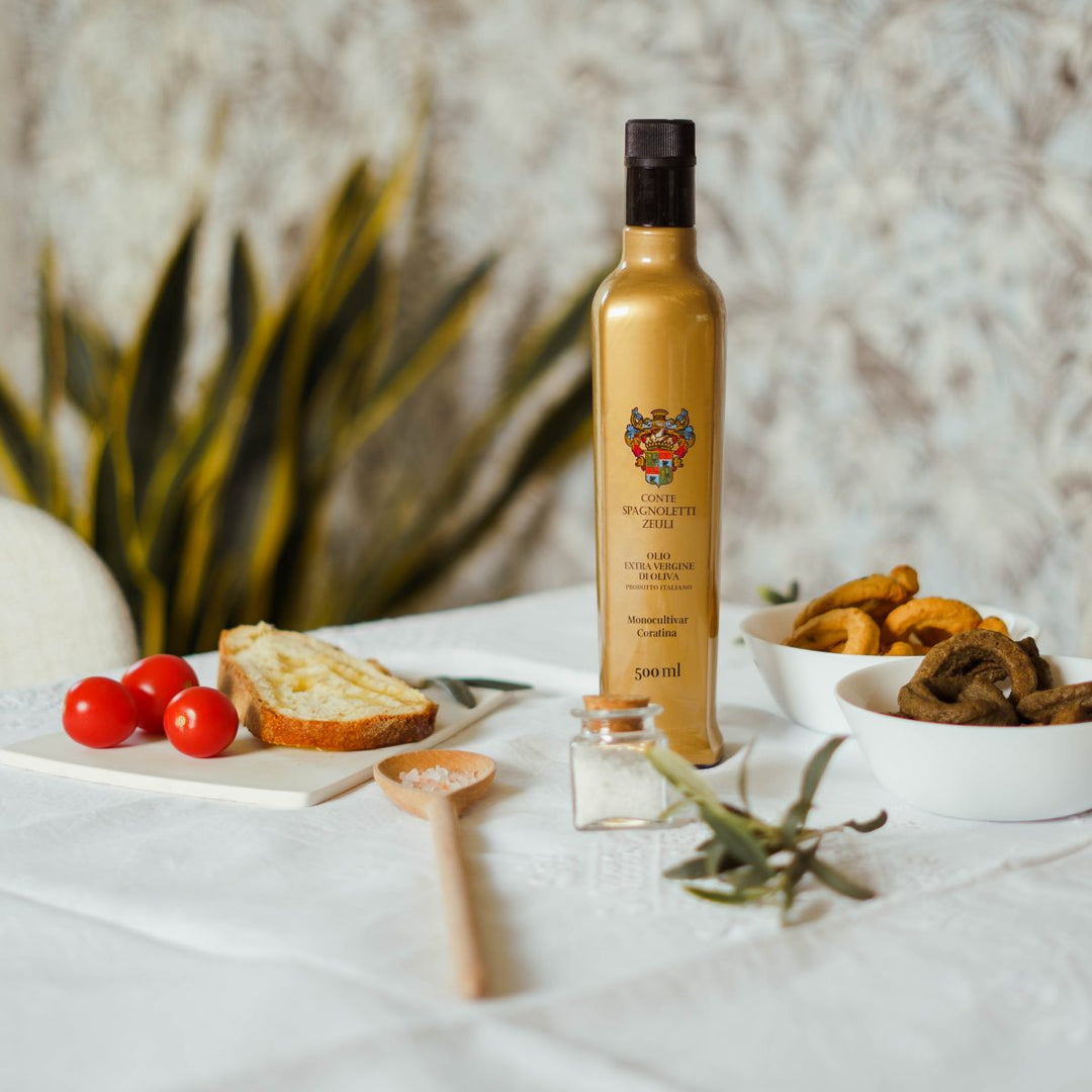 Azienda Agricola Conte Spagnoletti Zeuli Olio Extravergine di Oliva Oro