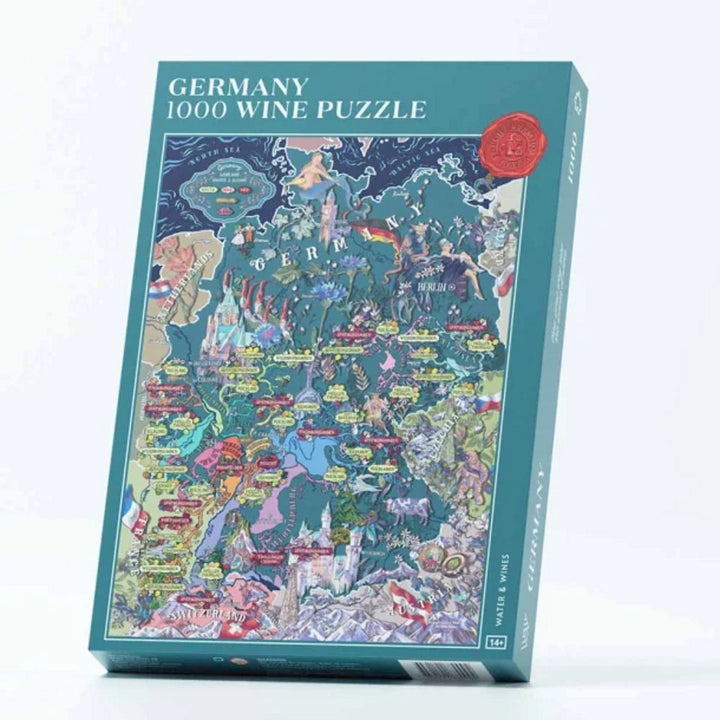 Wein-Puzzle Deutschland