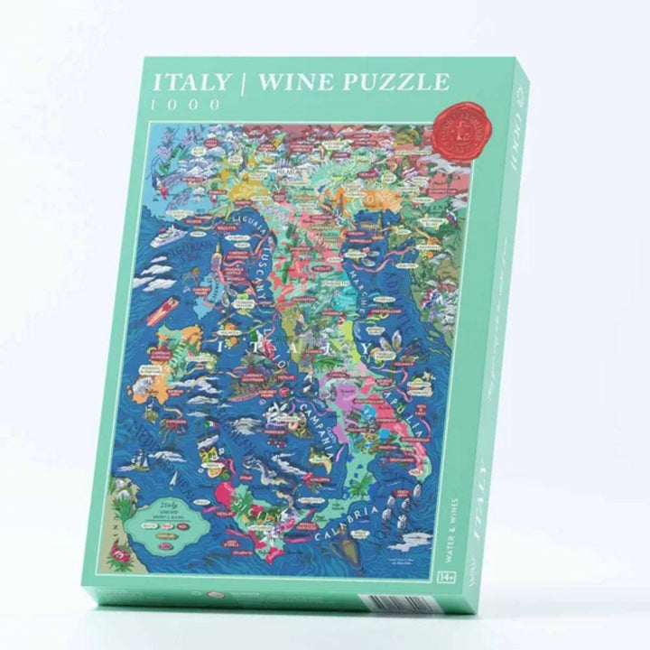 Wein-Puzzle Italien