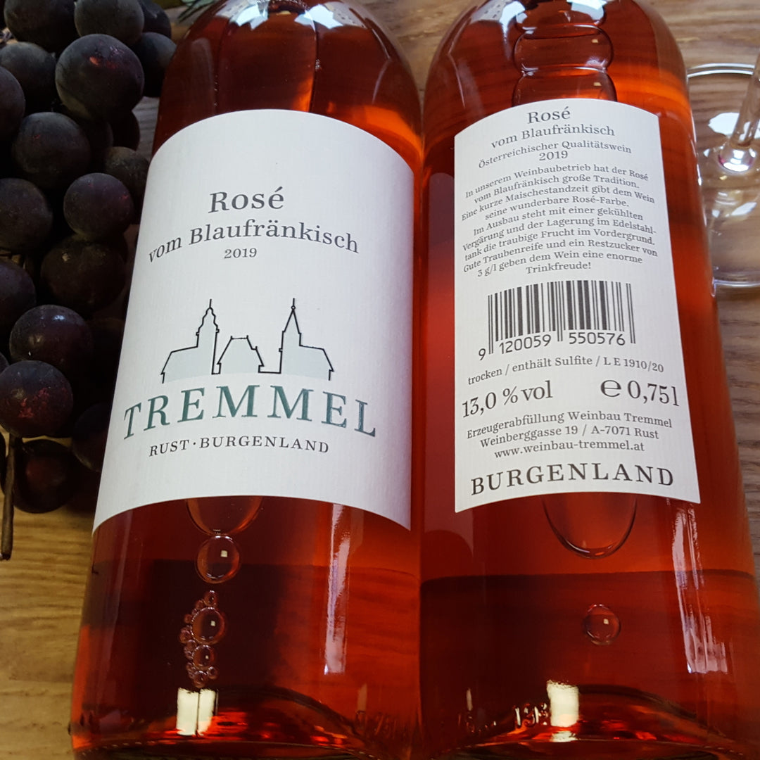 Tremmel Rosé vom Blaufränkisch